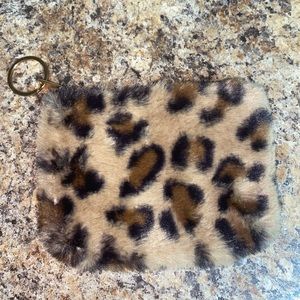 Leopard change purse, BRAND NEW